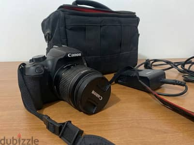كاميرا Canon EOS 1300 D للبيع بحالة ممتازة