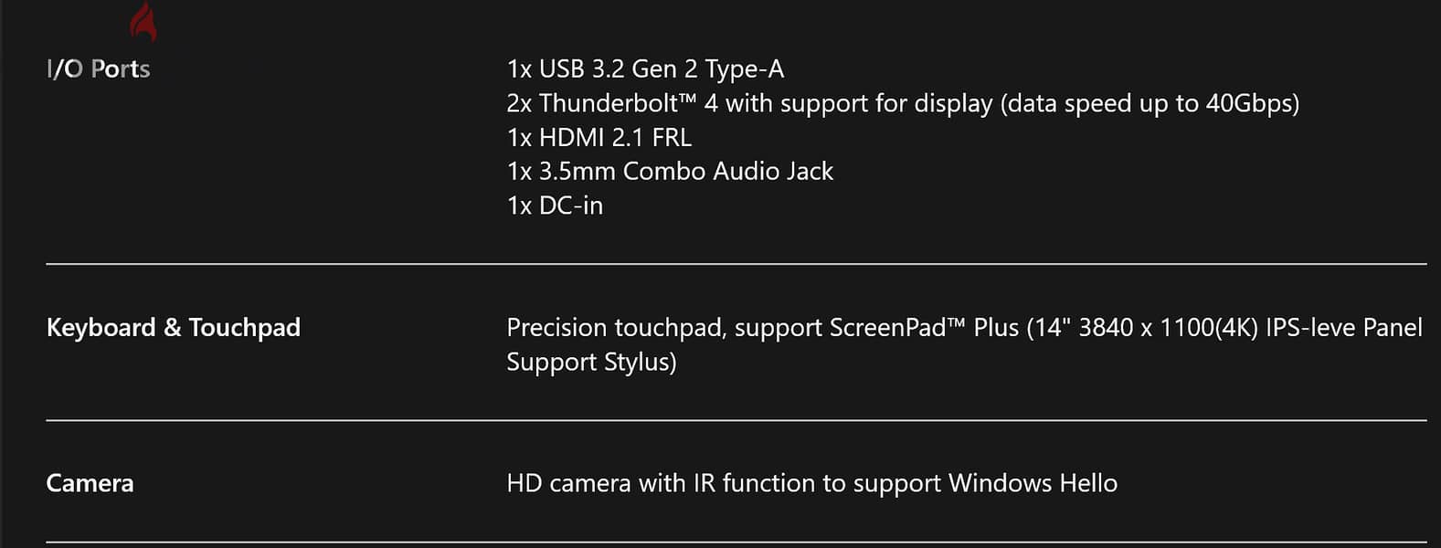 Asus Zenbook Duo i9 7