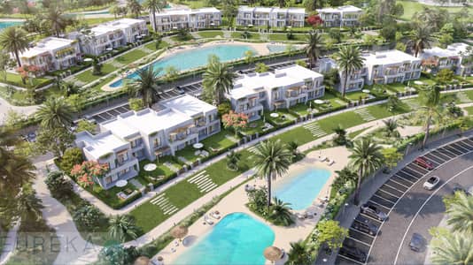 75m² Ground Chalet + 42m² Garden in Seashore hyde park Ras El Hekma! Fully finished, already built, prime location. Delivery 3/2027.