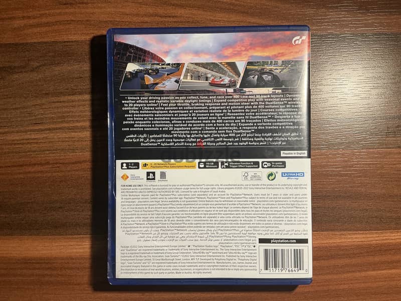 Gran Turismo 7 Ps5 used 1