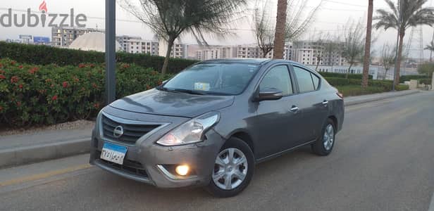نيسان صني 2018\\Nissan Sunnyفابربقة بالكامل من الاكصدام للاكصدام