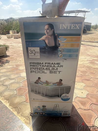 حمام سباحة ٣ م انتكس اطار معدنى