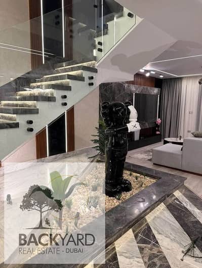 villa fully finished for sale in patio town with down payment 5% near auc