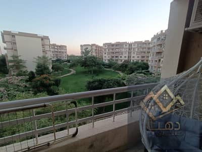 3-room furnished apartment for rent, excellent furniture, wide garden view, excellent location, great price in Madinaty. New Cairo madinaty.