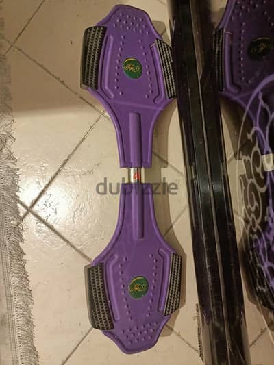 سكيت بورد wave skateboard بحالة ممتازة