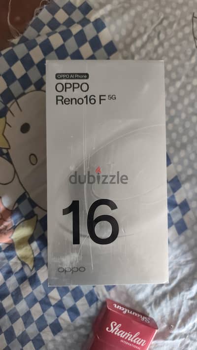 OPPO Reno 16f 256 8 giga ram sealed