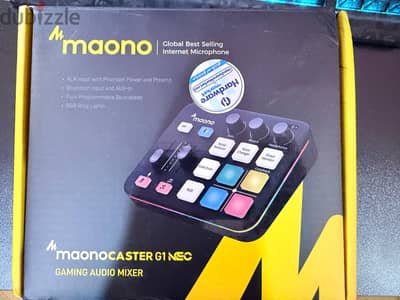 MAONO MaonoCaster G1 NEO & UGREEN XLR Cable Male to Fem (5m)