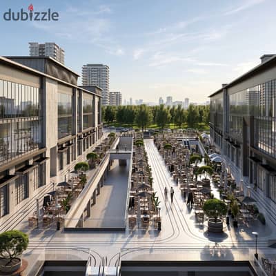 Own your commercial unit in El Nasr Square, Hadayek October, with just 30% down payment and extended payment plans.