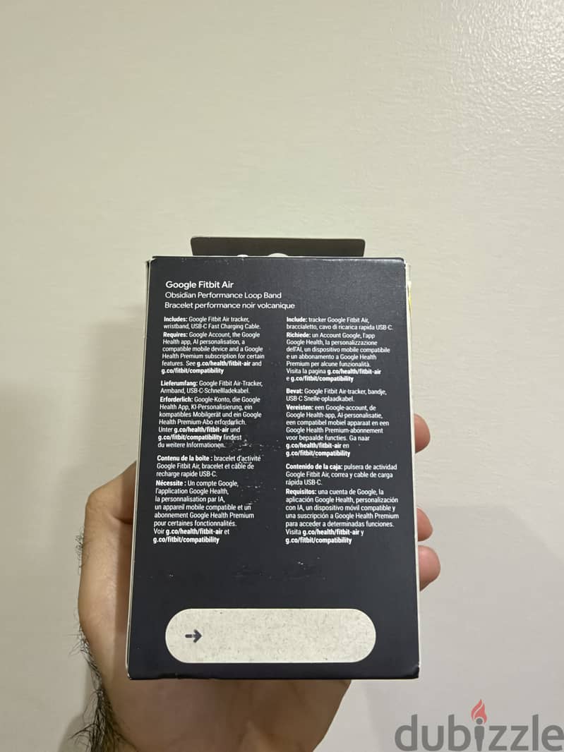Sealed Google Fitbit Air 1