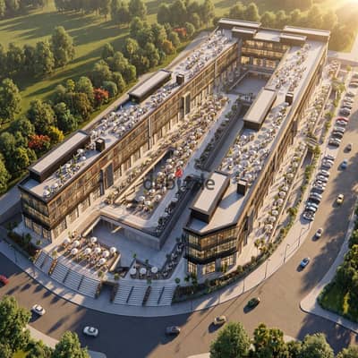 Own your commercial unit in El Nasr Square, Hadayek October, with just 30% down payment and extended payment plans.