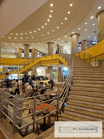 An opportunity for real estate investors: a freehold shop for sale in Madinaty (Al-Rehab City) with remaining installments to be paid.