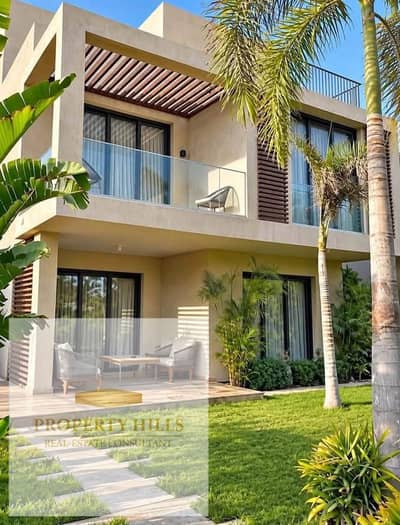 Latest villa immediate delivery in sodic east compound villas only view landscaping in the highest community direct road Suez next to Heliopolis Club