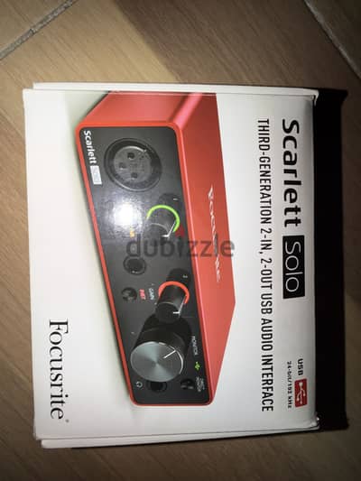 Focusrite Scarlett 2i2 3rd Gen