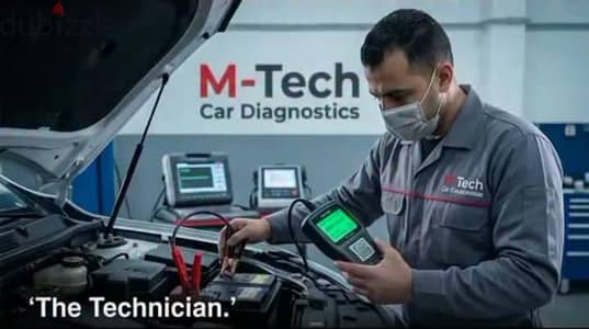فحص البطاريه والمارش والدينمو بضغطه واحده في إم - تك M-TECH