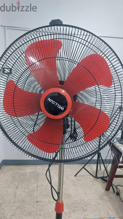 مروحة WELLSUN جديدة زيرو