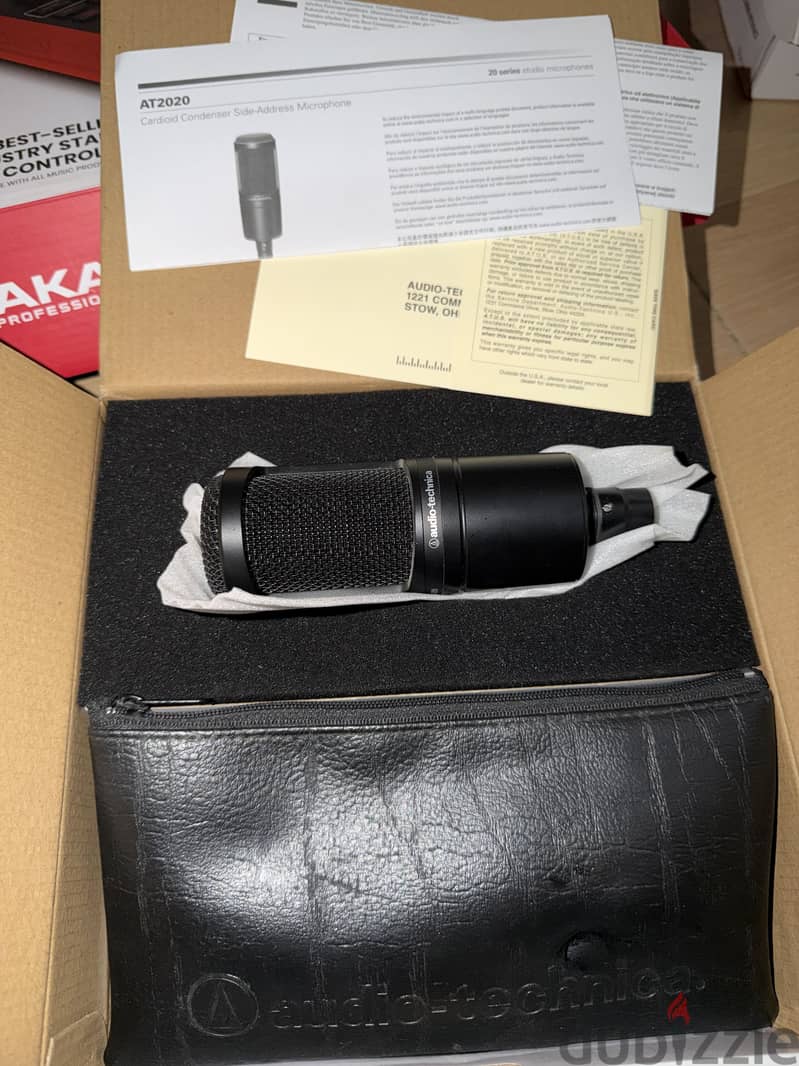Audio-Technica AT2020 Condenser Microphone 1