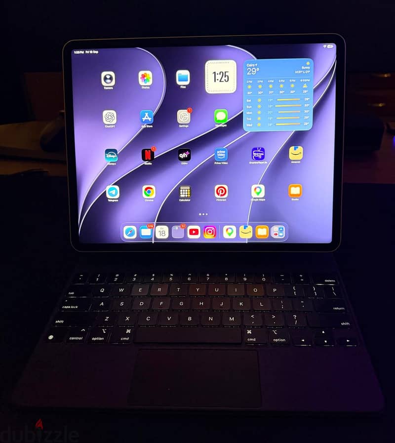 Ipad pro 12.9 (6th Generation) 256GB + Magic Keboard + Ipad pencil 4