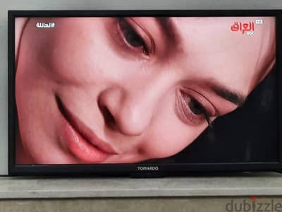 شاشه 32بوصه LEDماركه تورنادو العربي مفهاش خدشه