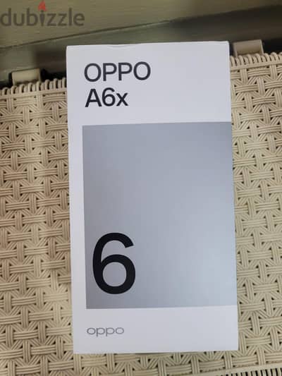 تلفون OPPO A6X كسر زيرو استعمال نصف يوم