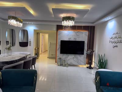 Apartment for sale cash in Madinaty B1 - high-end finishing - second repeated floor - area 175 meters - garden view - and it is distinguished by being a few steps away from the service area of the stage.