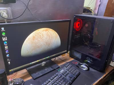 كمبيوتر i5-4590 | رام 16GB | SSD 128GB | كيسة Gaming RGB
