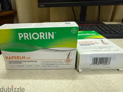 PRIORIN 120 CAP المانى الشكل الجديد