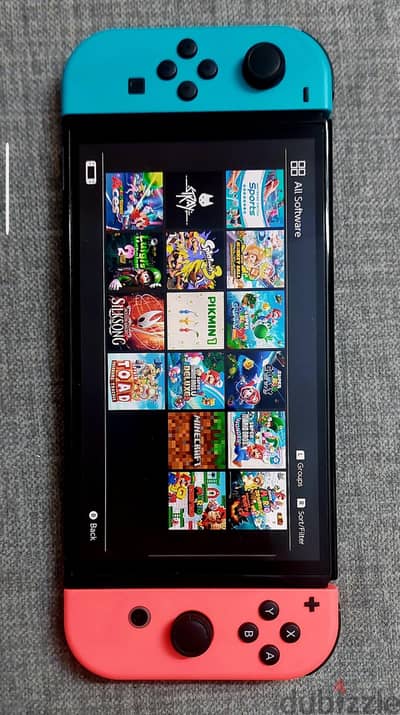 نينتندو سويتش اوليد  معدل   nintendo switch oled