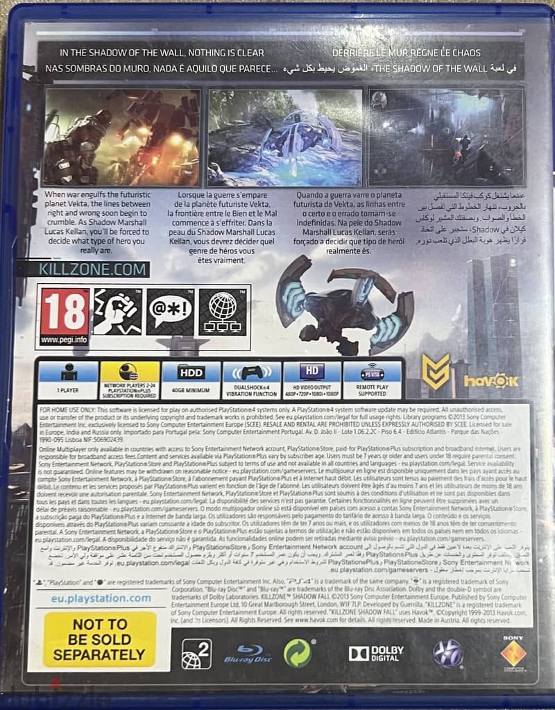 Killzone Shadow fall 2