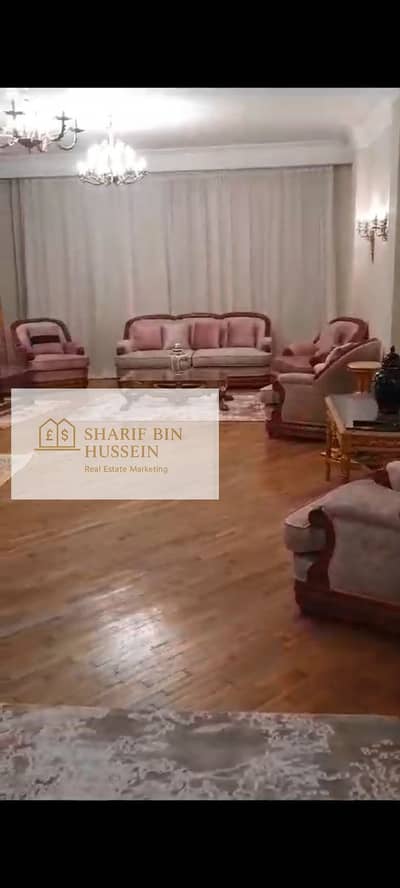 شقة مفروشة شهريا بالمهندسين اربع غرف