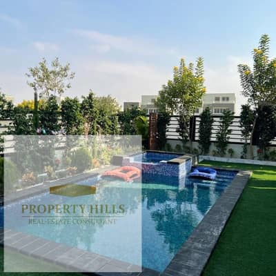 Villa for sale, walled compound with reception area, fully finished to an ultra-super-lux standard.