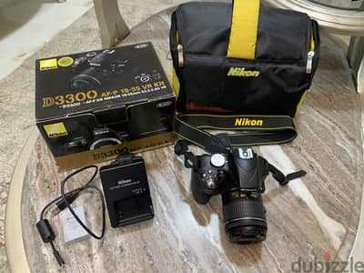كاميرا Nikon D3300 جديده