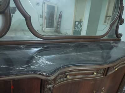لسرعة البيع نيش وبوفية خشب زان من دمياط