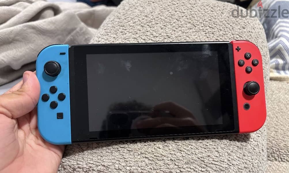 nintendo switch with games 1