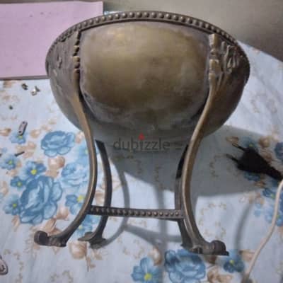 طبق ديكور نحاس اصفر