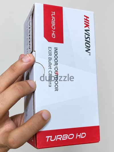 كاميرات مراقبة Hikvision HD تركيب كامل للمنزل والشركات DVR + Hard Disk