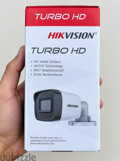 كاميرات مراقبة Hikvision HD تركيب كامل للمنزل والشركات DVR + Hard Disk