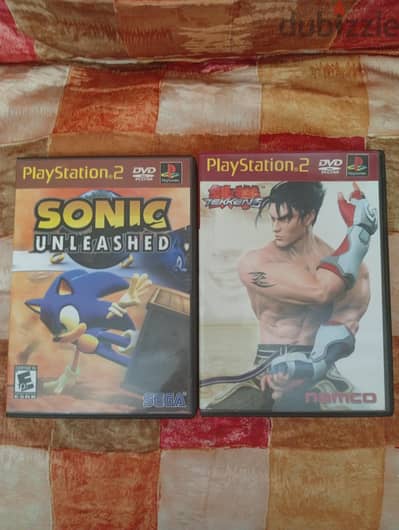 ألعاب بلاي ستيشن 2 كلاسيكية بحاله ممتازه  ps2