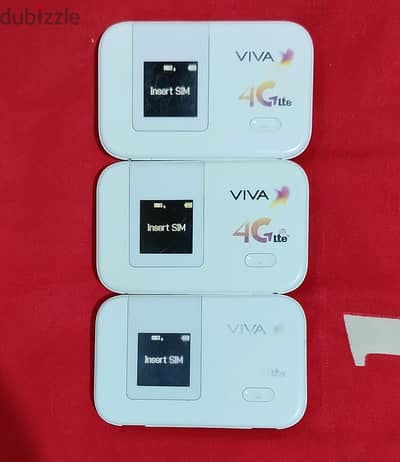 راوتر هوائي ماى فاى محمول متنقل  4G LTE مفتوح جميع الشبكات  بحالة جيدة