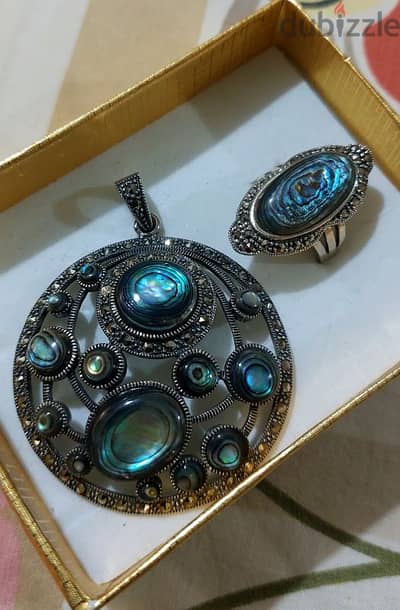 خاتم ماركزت بالصدف