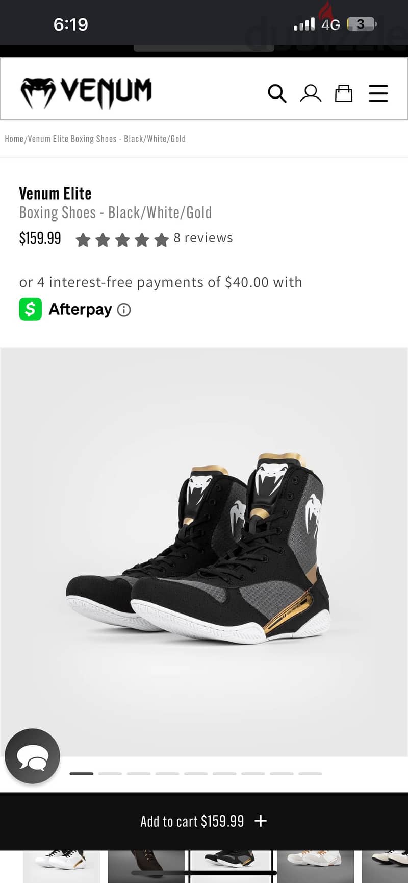 Venum elite boxing shoes 5
