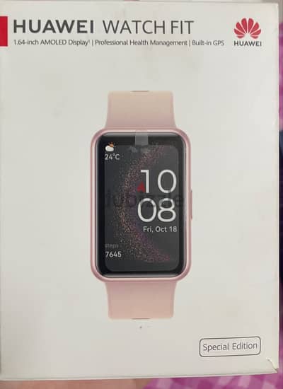 Huawei fit rose gold