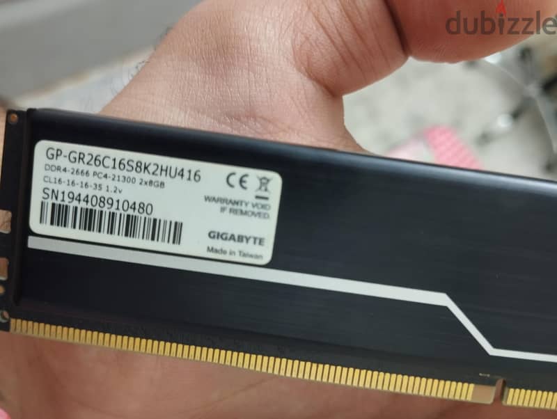 2 Ram 8 giga DDR4 for PC 3