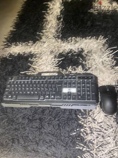 Keyboard with mouse