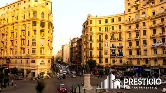 Rare Investment Opportunity in the Heart of Downtown Cairo | 415sqm Net Land with Main Abdel Aziz Street Frontage + Demolition Order & Notary Public