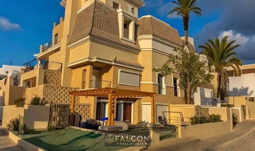 3-Story Villa 50% Off Ready to View ( North Facing Open View from all Room) in Sarai New Cairo  Directly Opposite Madinaty Minutes from Hyde Park