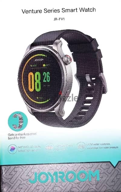 Smart watch (Joy room {venture series JR-FV1}) سمارت واتش جوي روم لبيع