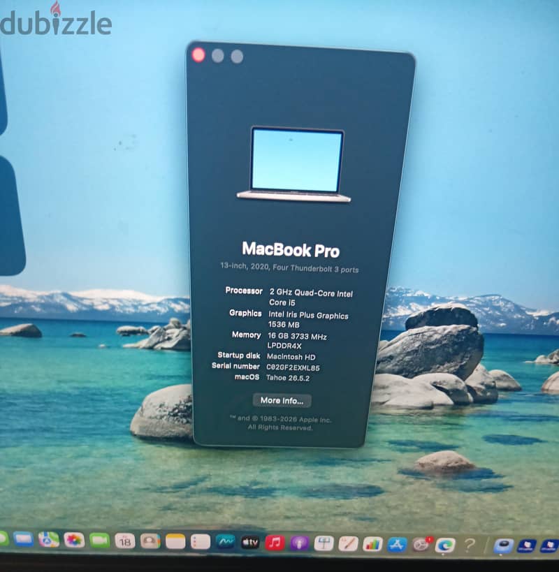 macbook pro 2020 1