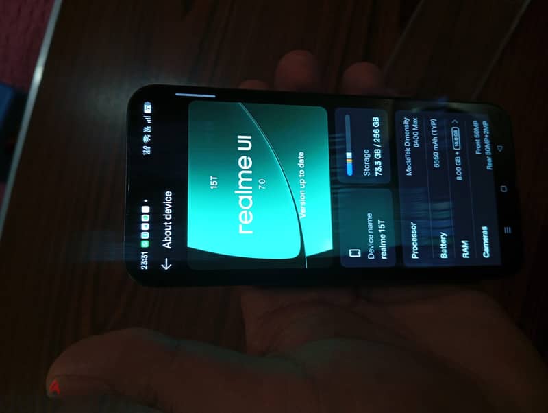 Realme 15T 256G 8G Ram 9