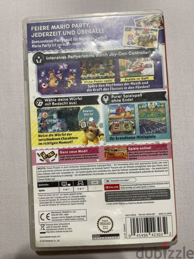 Nintendo switch super mario party 1