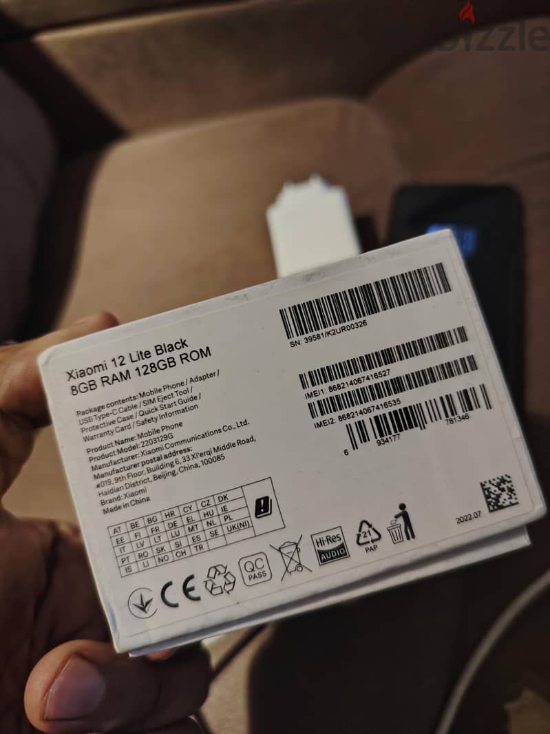 Xiaomi 12 lite 2
